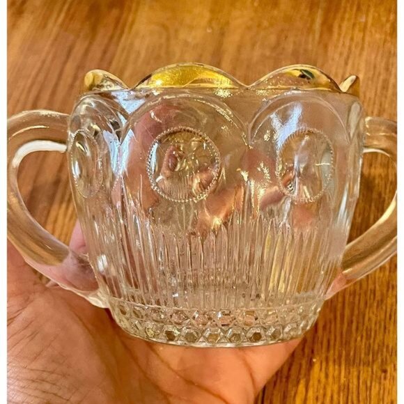 Vintage Bartlett & Collins Manhattan Bowl and cream and sugar set - Picture 8 of 15